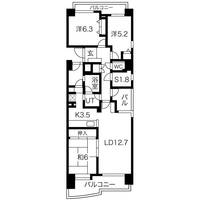 コープ野村泉中央ヒルズの間取り