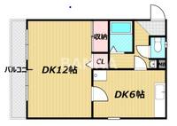 マンション戸田の間取り