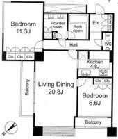 物件の間取り画像