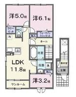物件の間取り画像