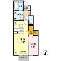 新潟県新潟市中央区近江2(アパート)の賃貸物件の間取り