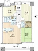 物件の間取り画像