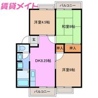 物件の間取り画像
