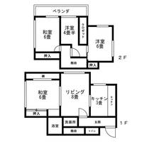 千葉県船橋市三山4(一戸建)の賃貸物件の間取り