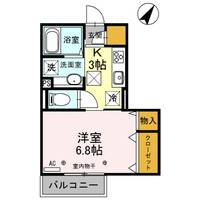 神奈川県横浜市旭区本村町(アパート)の賃貸物件の間取り