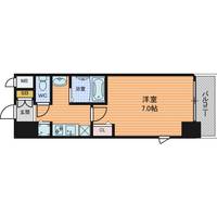 大阪府大阪市北区天神西町(マンション)の賃貸物件の間取り