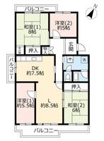 物件の間取り画像