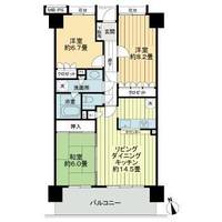 サーパスシティ栗林の間取り