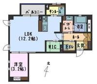 サン・バリューかほくの間取り