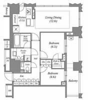 物件の間取り画像