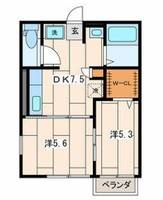 コーポ・ベルツリー森野の間取り