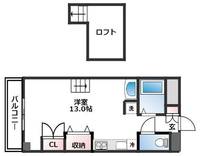カーサ・ローズヴェールの間取り