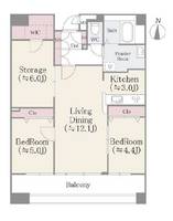 物件の間取り画像