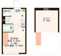 物件の間取り画像