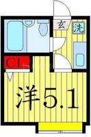 アーバンハイツDの間取り