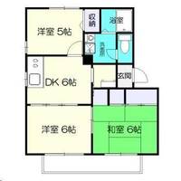 ヒルズコーポBの間取り