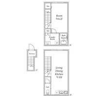 東京都世田谷区弦巻3(アパート)の賃貸物件の間取り