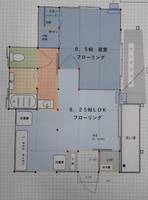 神奈川県藤沢市本鵠沼3(一戸建)の賃貸物件の間取り