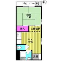 東京都台東区谷中7(マンション)の賃貸物件の間取り