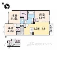 サザンクロス1番館の間取り