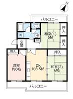物件の間取り画像
