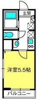 MELDIA大宮IIIの間取り