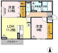 エクイティ神村の間取り