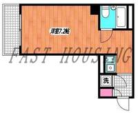 東京都新宿区住吉町(マンション)の賃貸物件の間取り