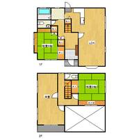 岡山県岡山市東区城東台東1(一戸建)の賃貸物件の間取り