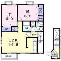 物件の間取り画像
