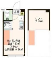 物件の間取り画像