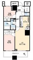 THE TOKYO TOWERS MIDTOWERの間取り