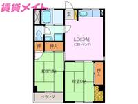 シュロス豊明の間取り