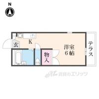 レオパレスナップアネックスの間取り