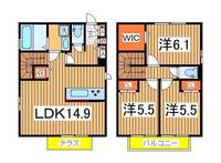 物件の間取り画像
