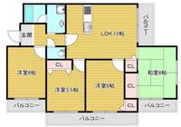 物件の間取り画像