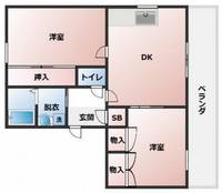 サンコート長束の間取り
