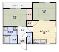 物件の間取り画像