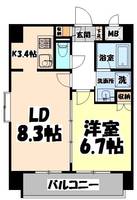 物件の間取り画像