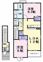 サンク ユキーノの間取り