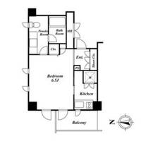 東京都品川区東品川3(マンション)の賃貸物件の間取り