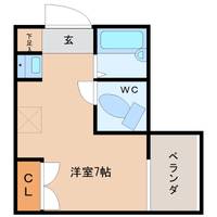 グランテール西福井の間取り
