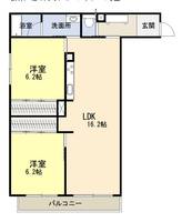 物件の間取り画像