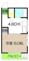 ハウス六本木の間取り