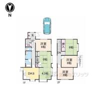 京都府亀岡市畑野町千ケ畑(一戸建)の賃貸物件の間取り