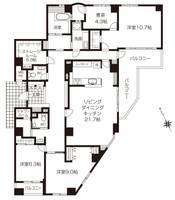 物件の間取り画像