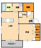 物件の間取り画像