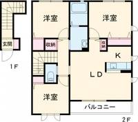 物件の間取り画像
