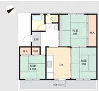 西小中台団地の間取り