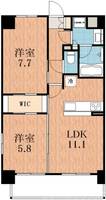 物件の間取り画像